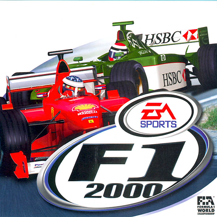F1 2000 - pedn CD obal