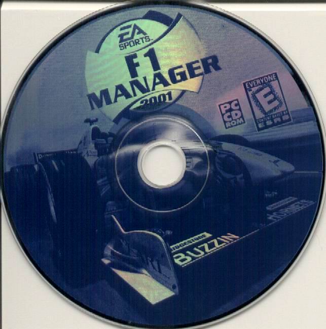 F1 Manager 2001 - CD obal