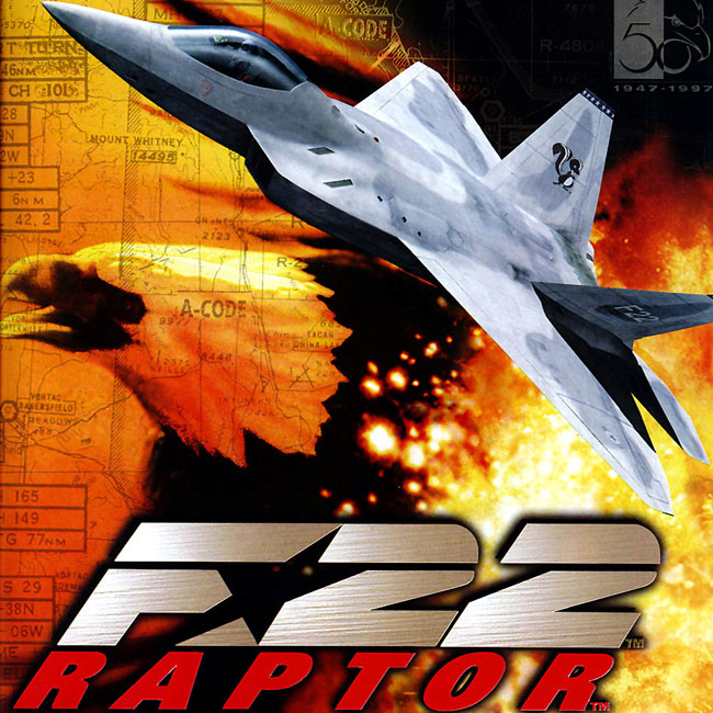 F-22 Raptor - pedn CD obal