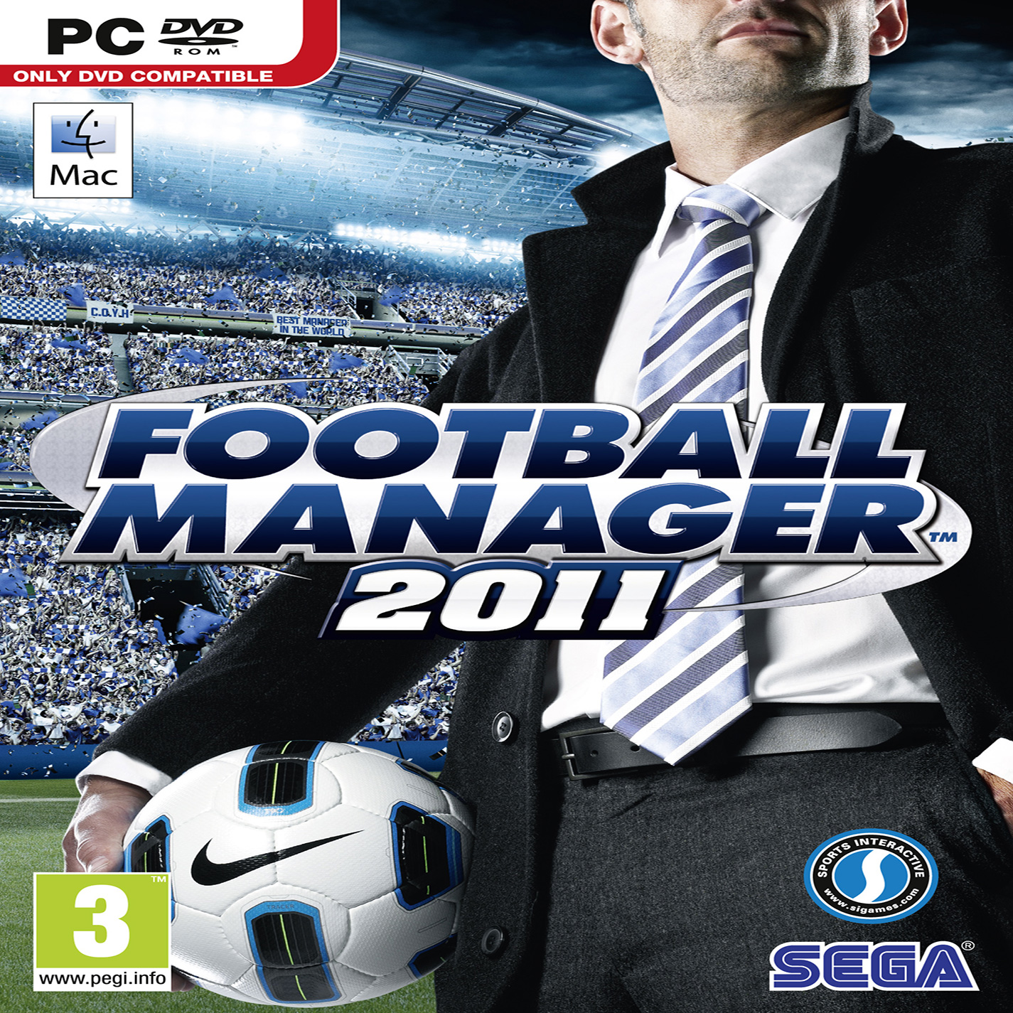 Football Manager 2011 - pedn CD obal