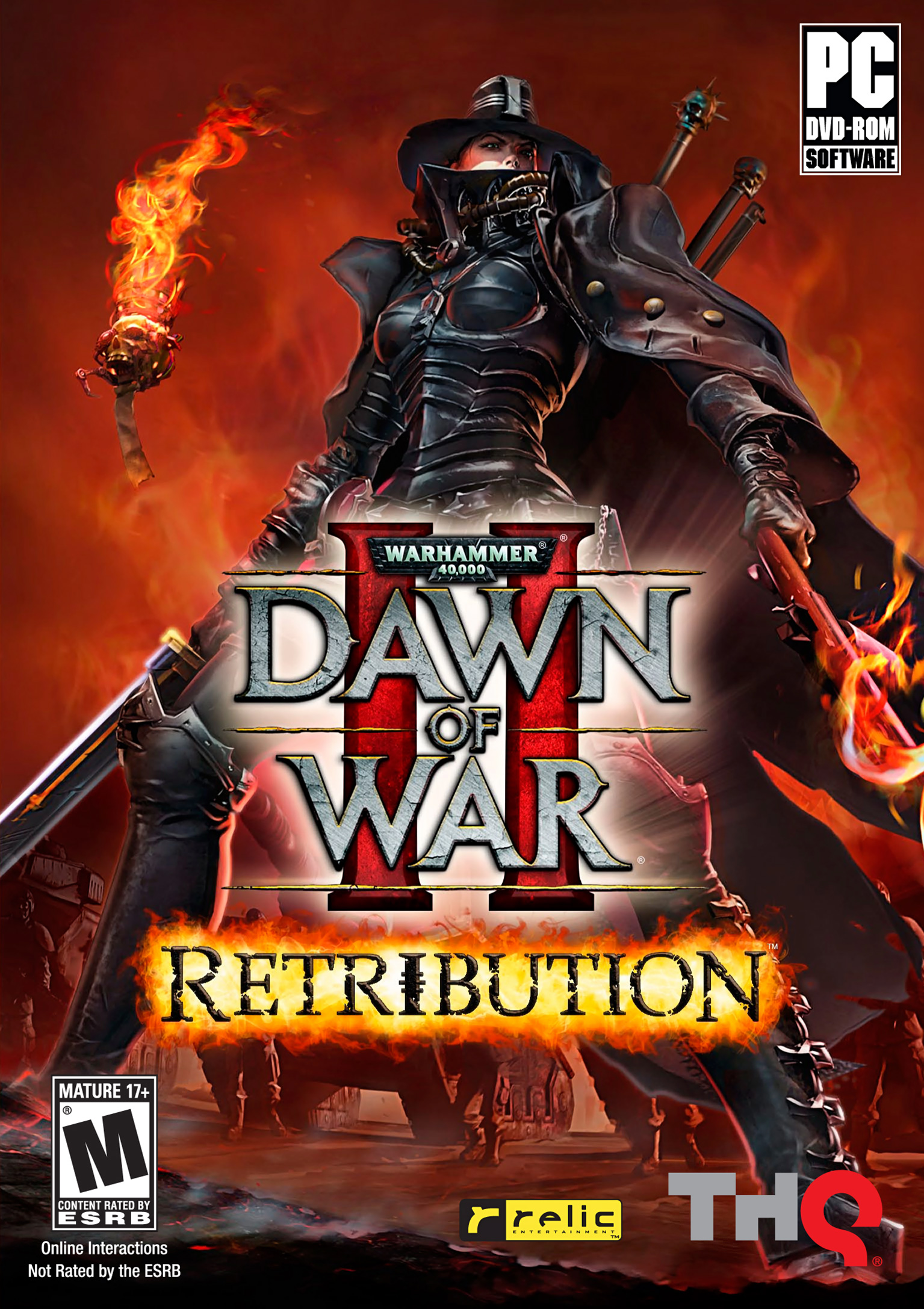 Warhammer 40000: Dawn of War II - Retribution - pedn DVD obal