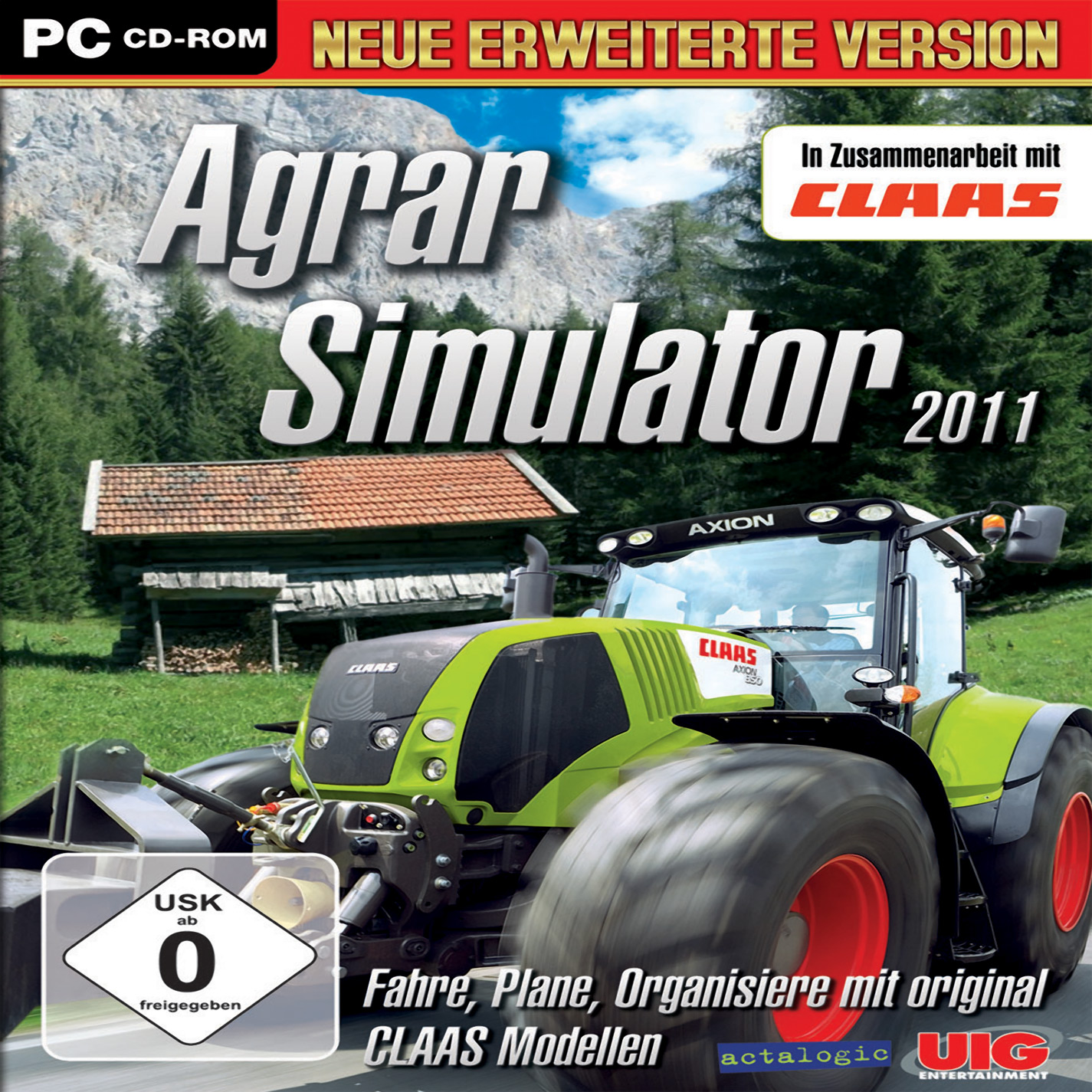 Agrar Simulator 2011 - pedn CD obal 2