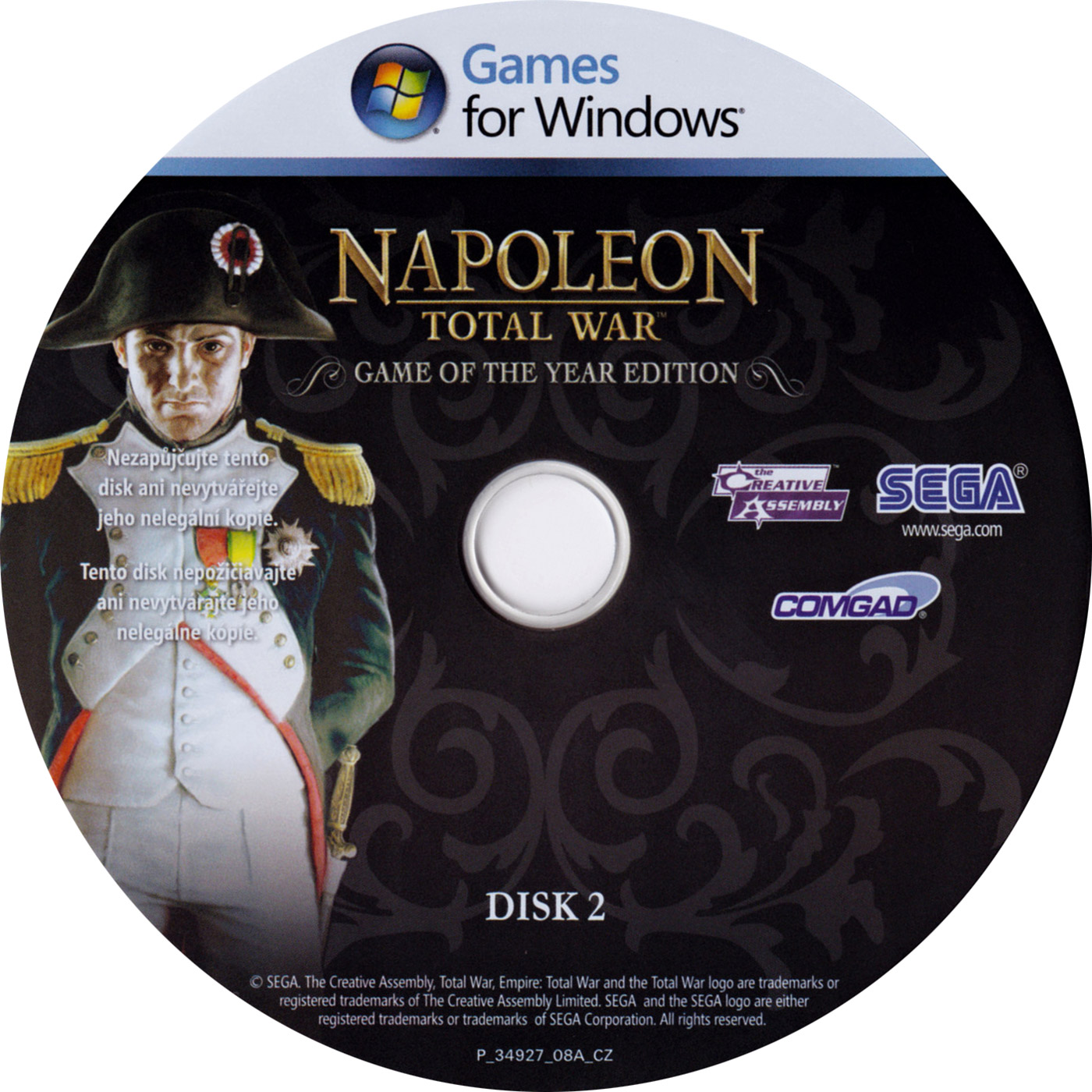 Empire & Napoleon: Total War - Game of the Year Edition - CD obal 4