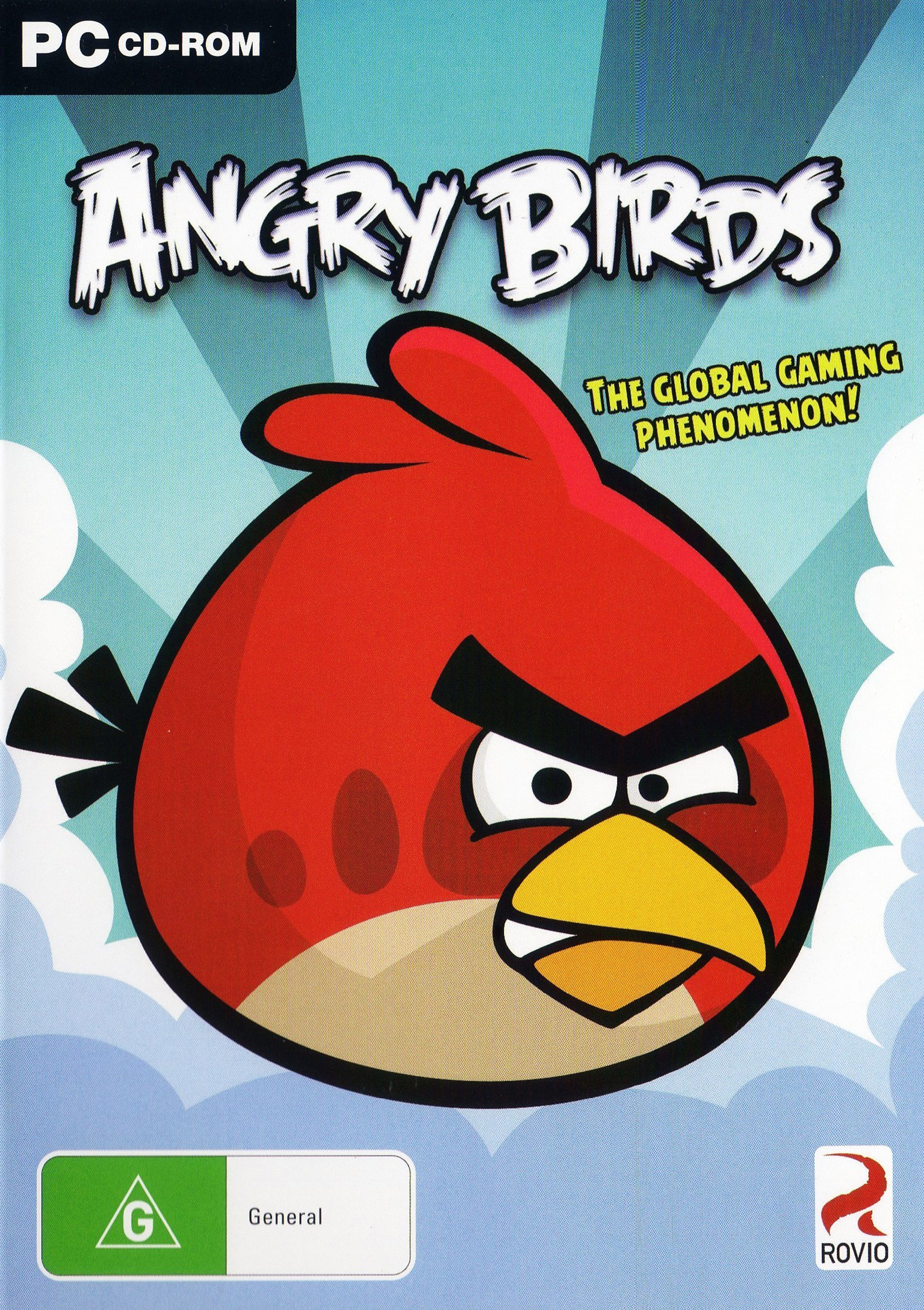 Angry Birds - pedn DVD obal