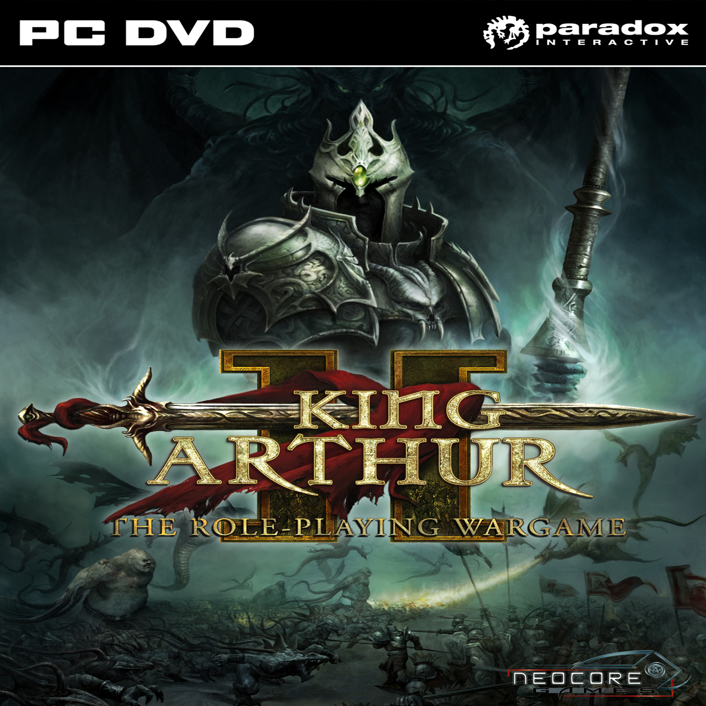 King Arthur II: The Role-playing Wargame - pedn CD obal