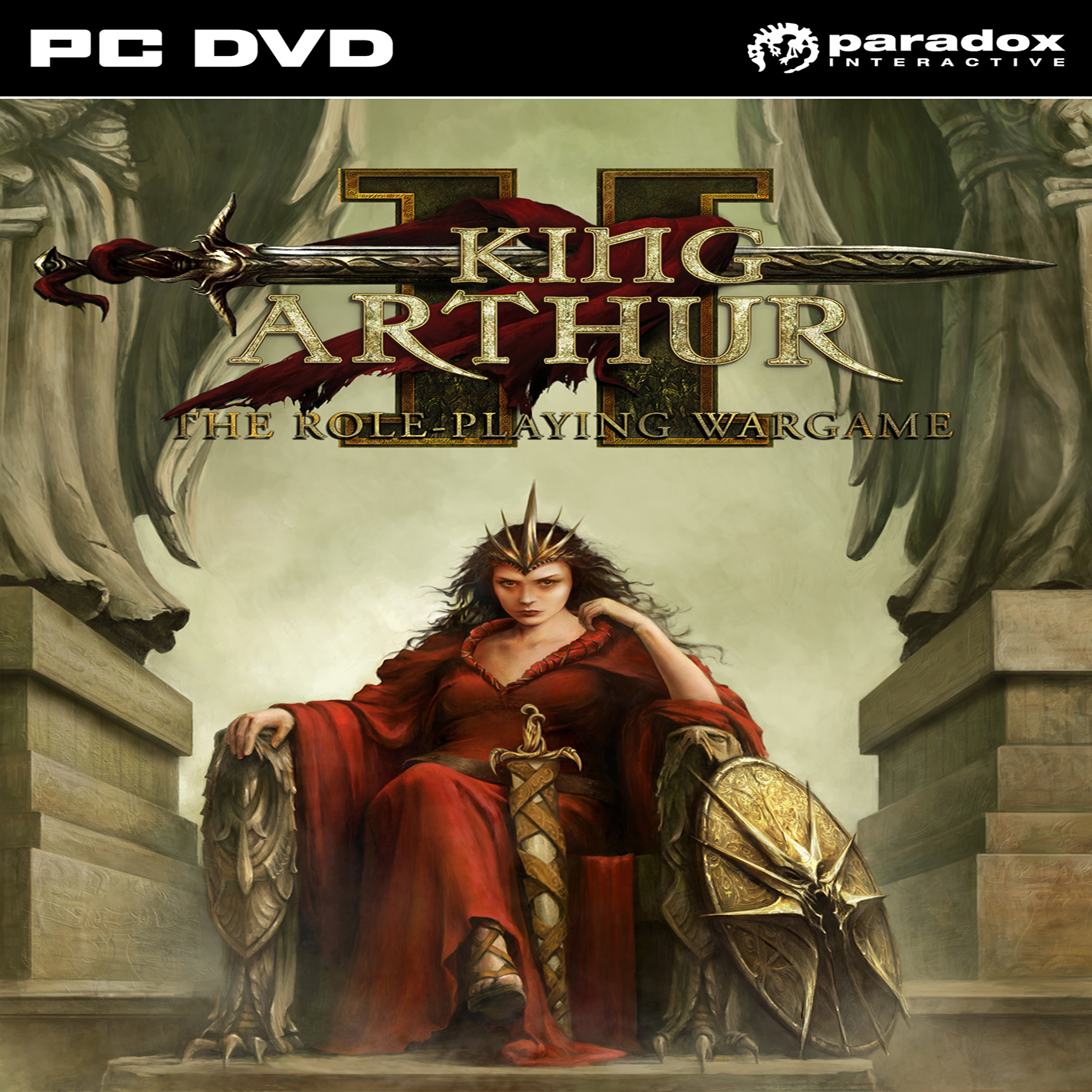 King Arthur II: The Role-playing Wargame - pedn CD obal 2