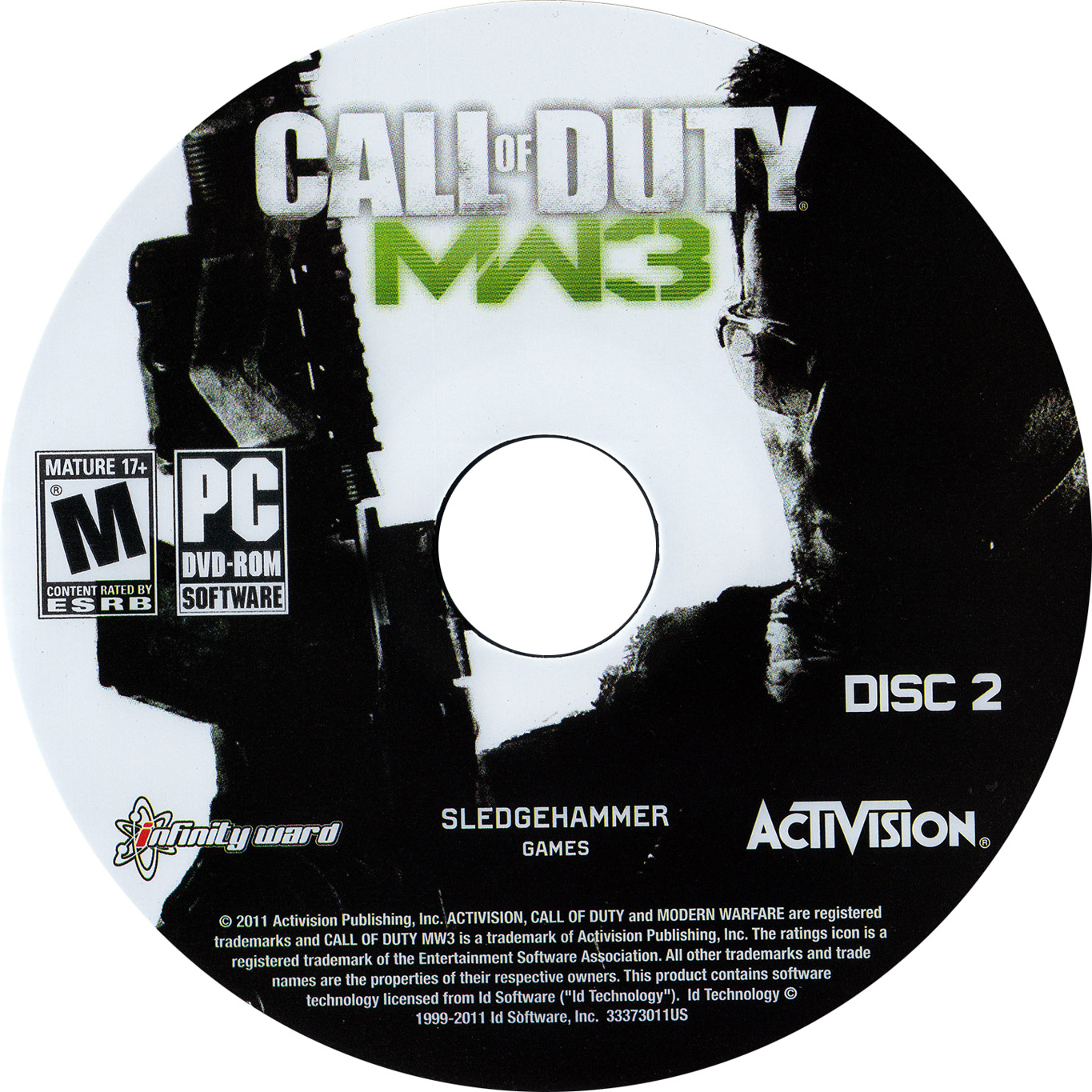 Call of Duty: Modern Warfare 3 - CD obal 2