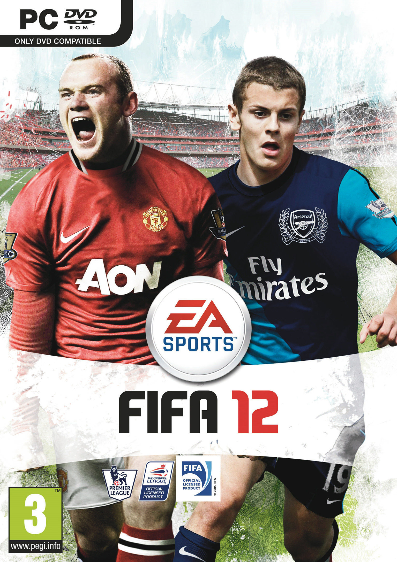 FIFA 12 - pedn DVD obal