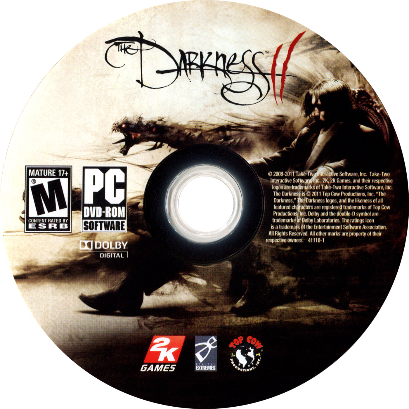The Darkness II - CD obal