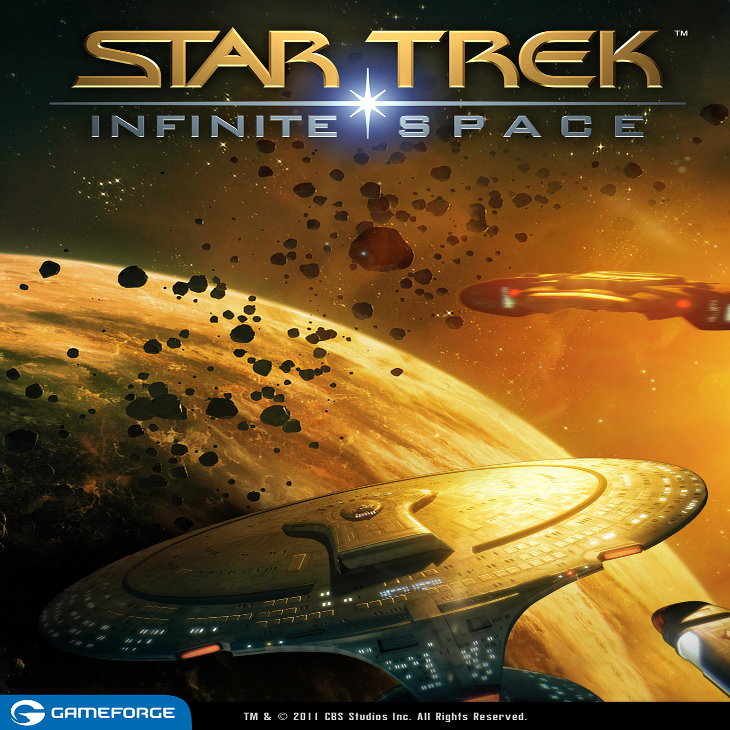 Star Trek: Infinite Space - pedn CD obal