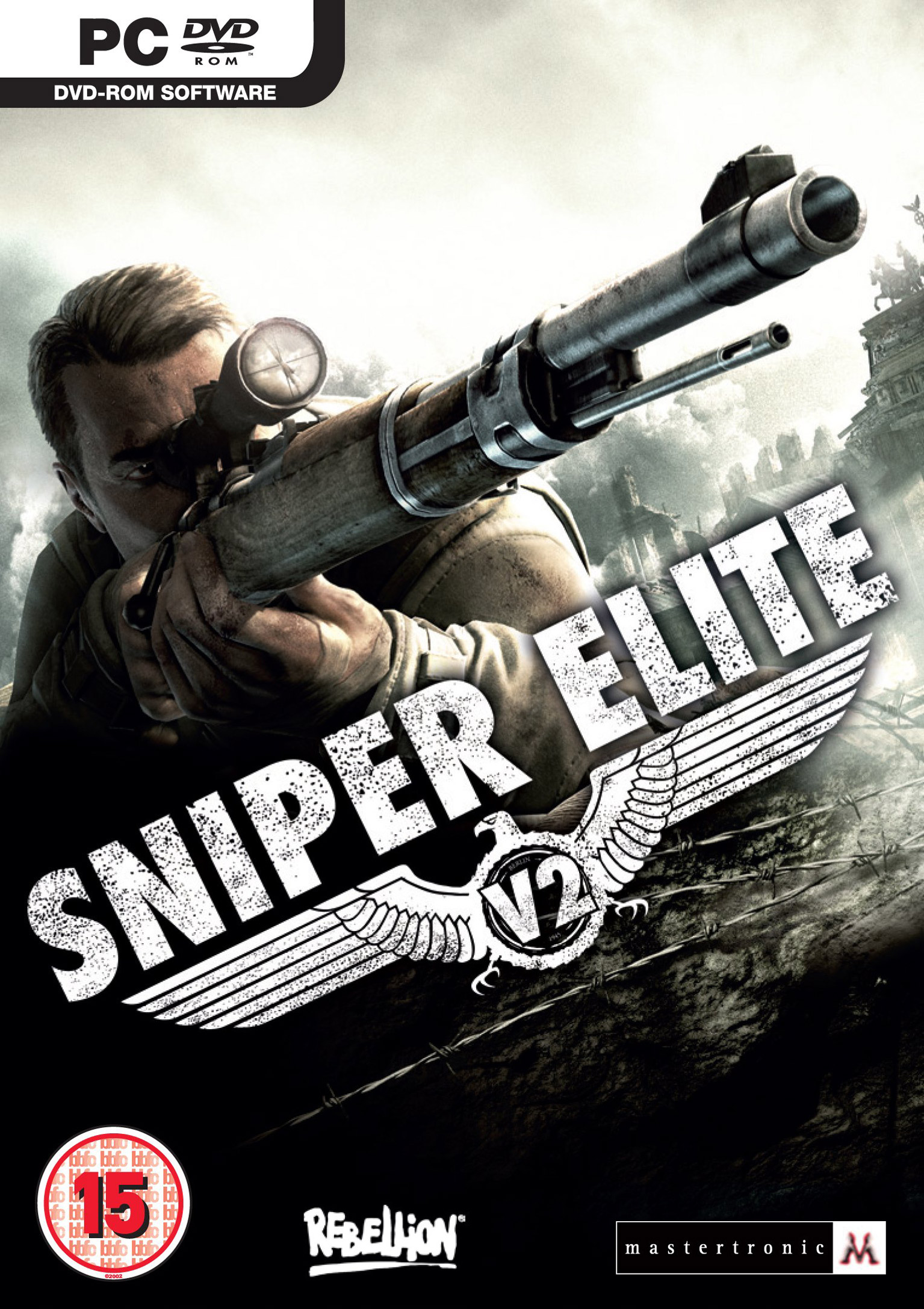 Sniper Elite V2 - pedn DVD obal