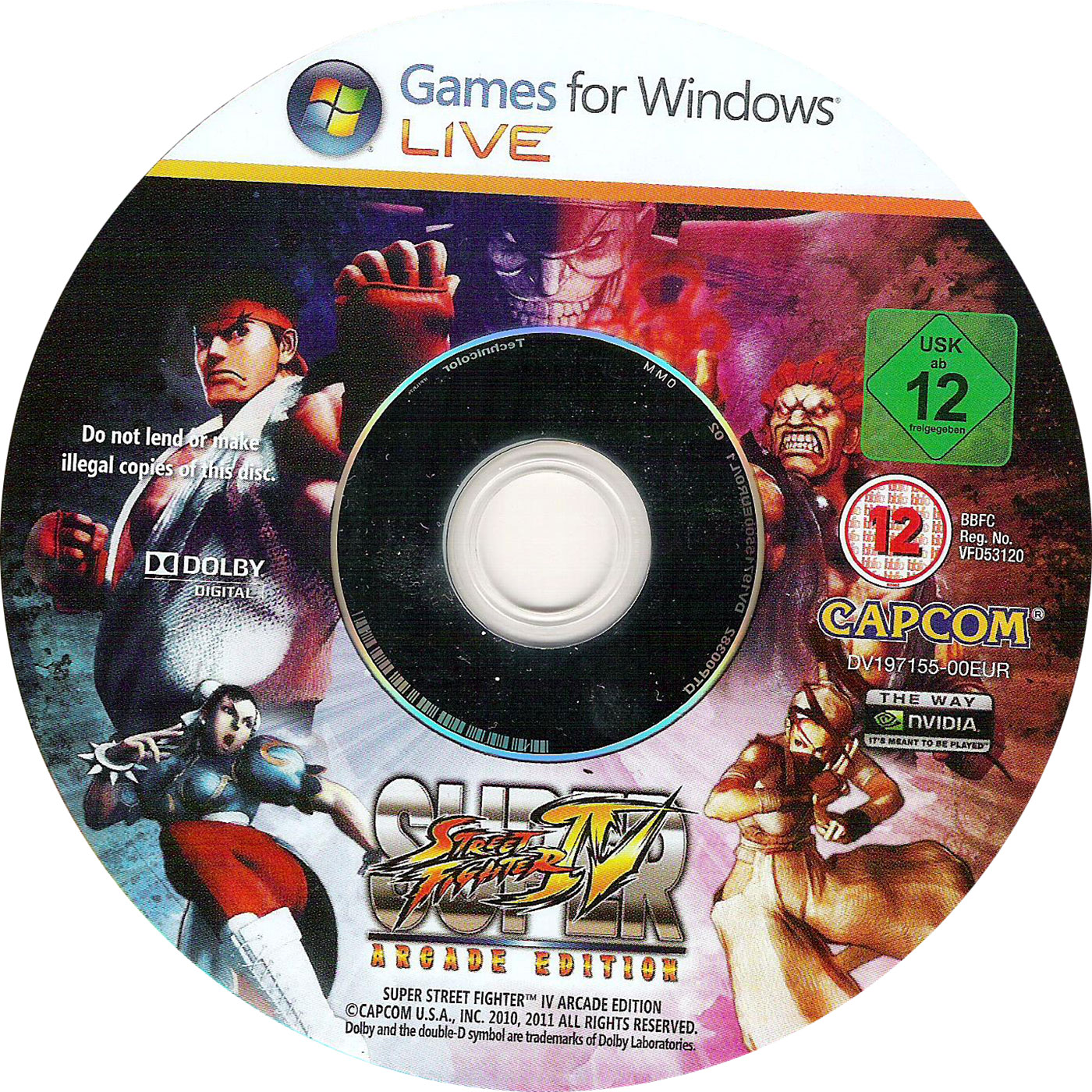 Super Street Fighter IV: Arcade Edition - CD obal