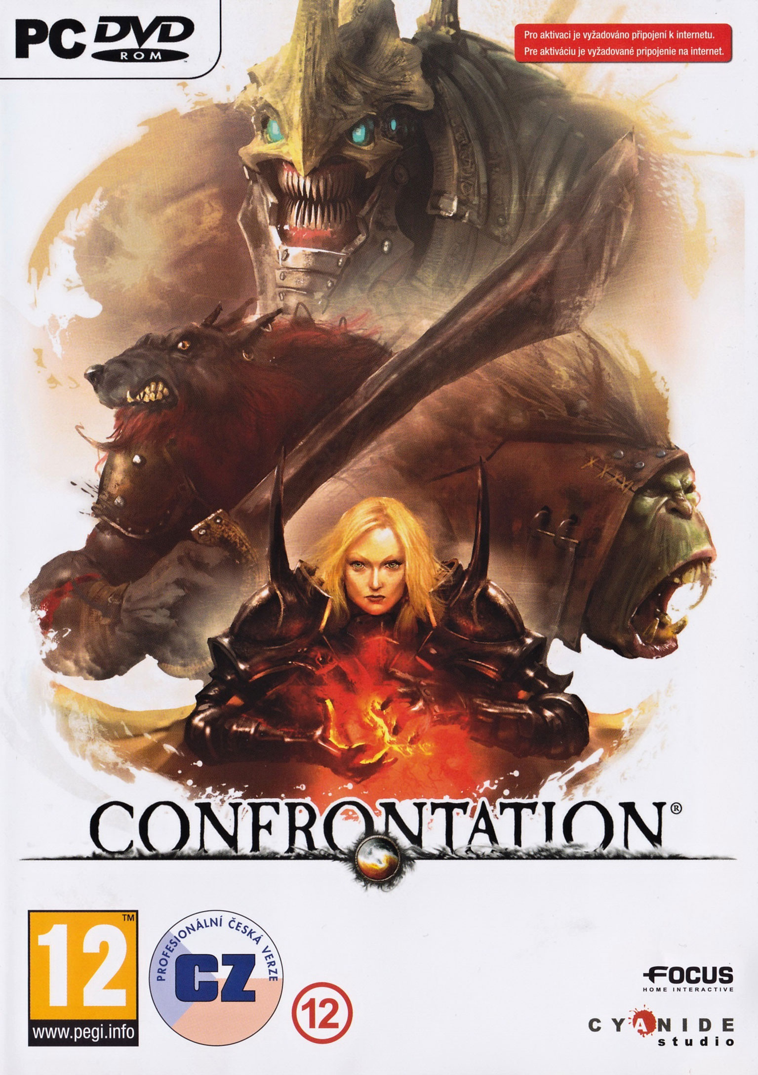 Confrontation - pedn DVD obal