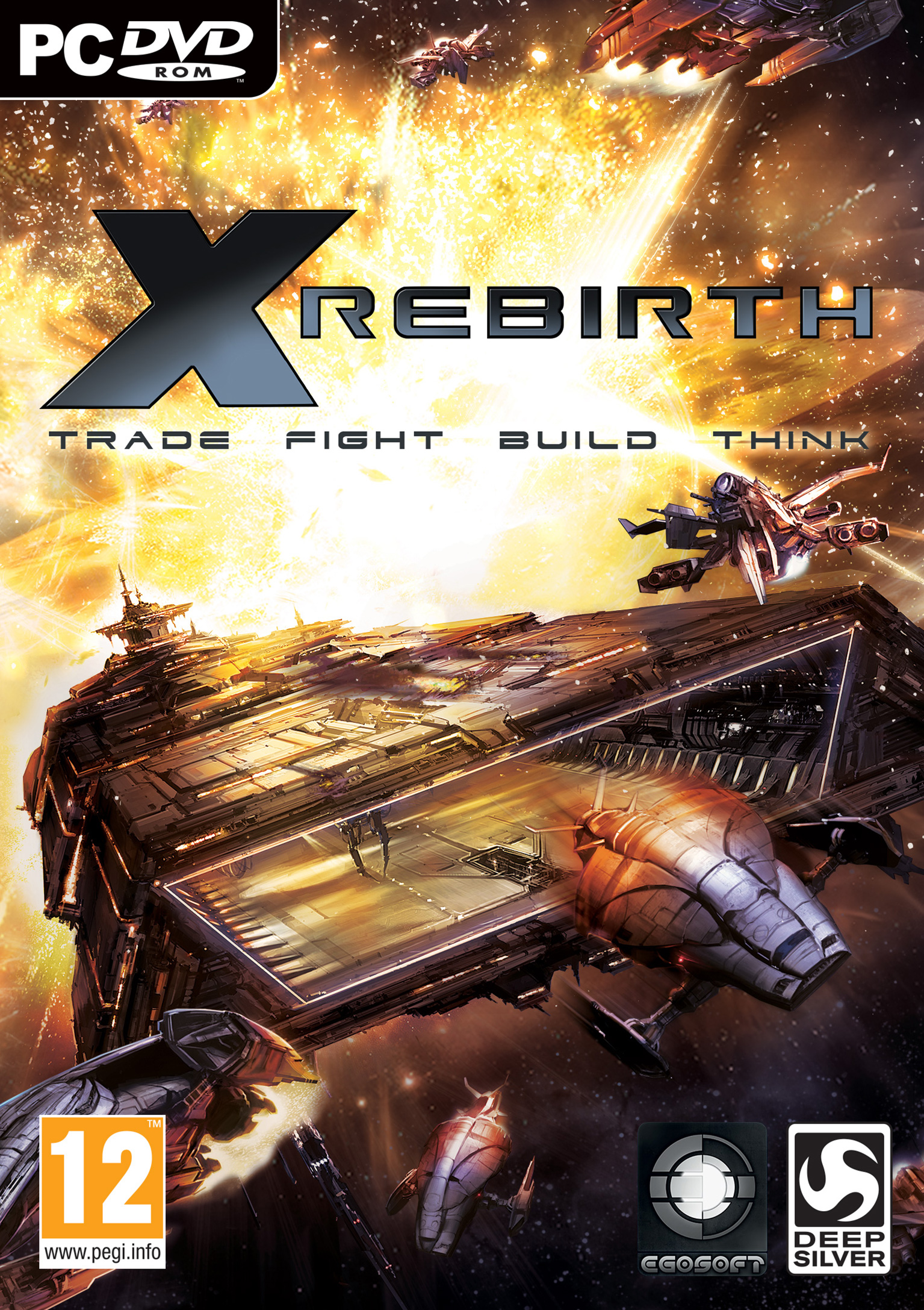 X: Rebirth - pedn DVD obal