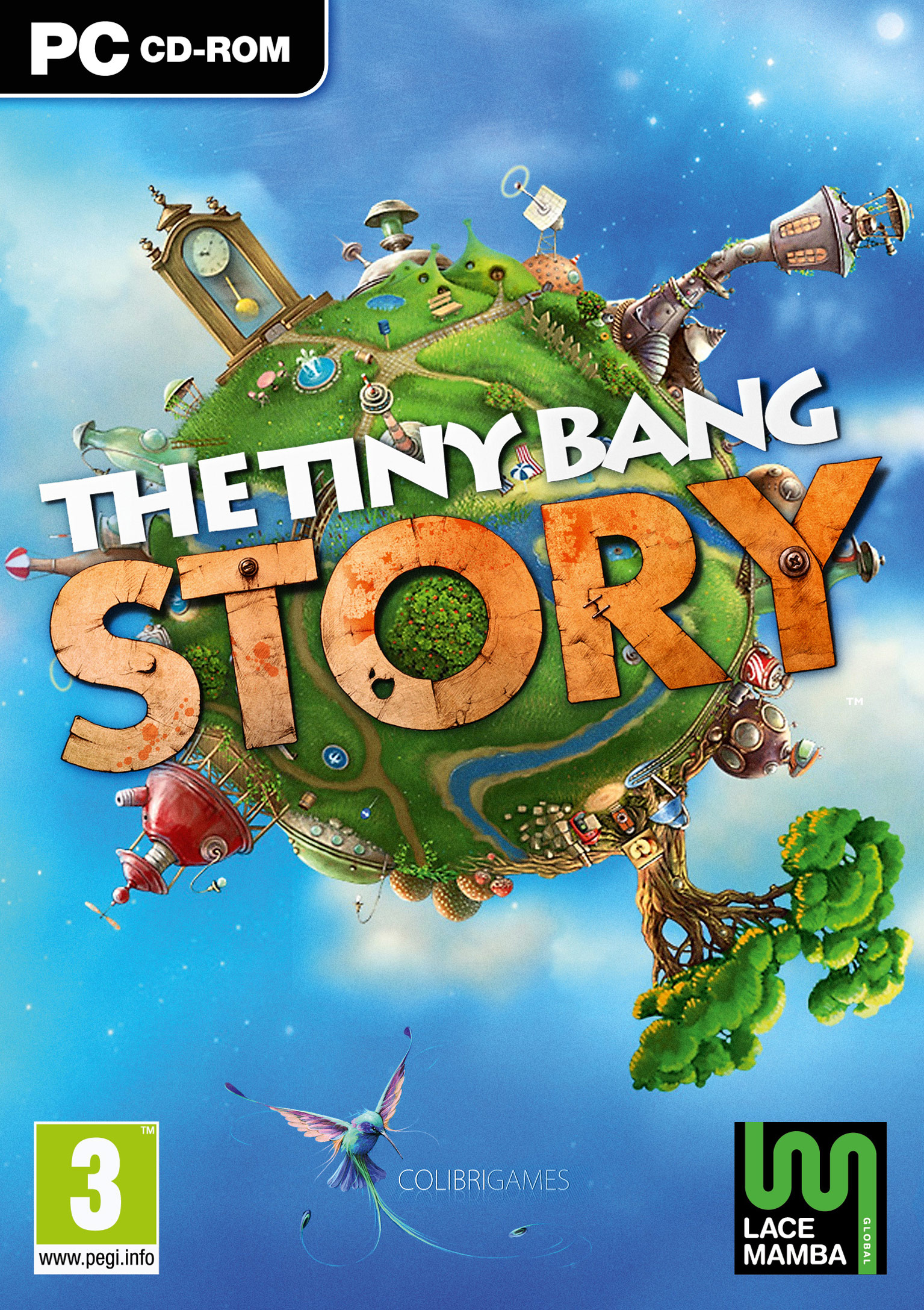 The Tiny Bang Story - pedn DVD obal