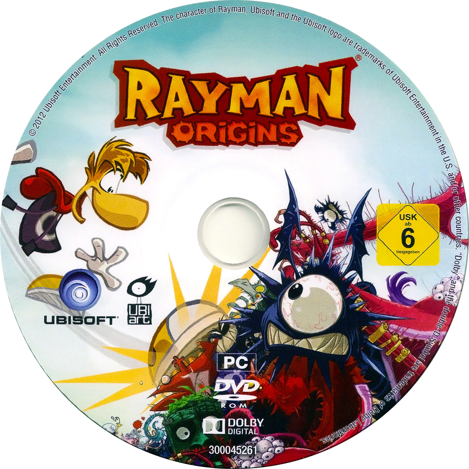 Rayman Origins - CD obal