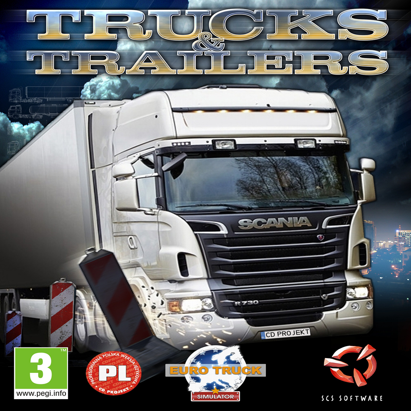 Trucks & Trailers - pedn CD obal 2