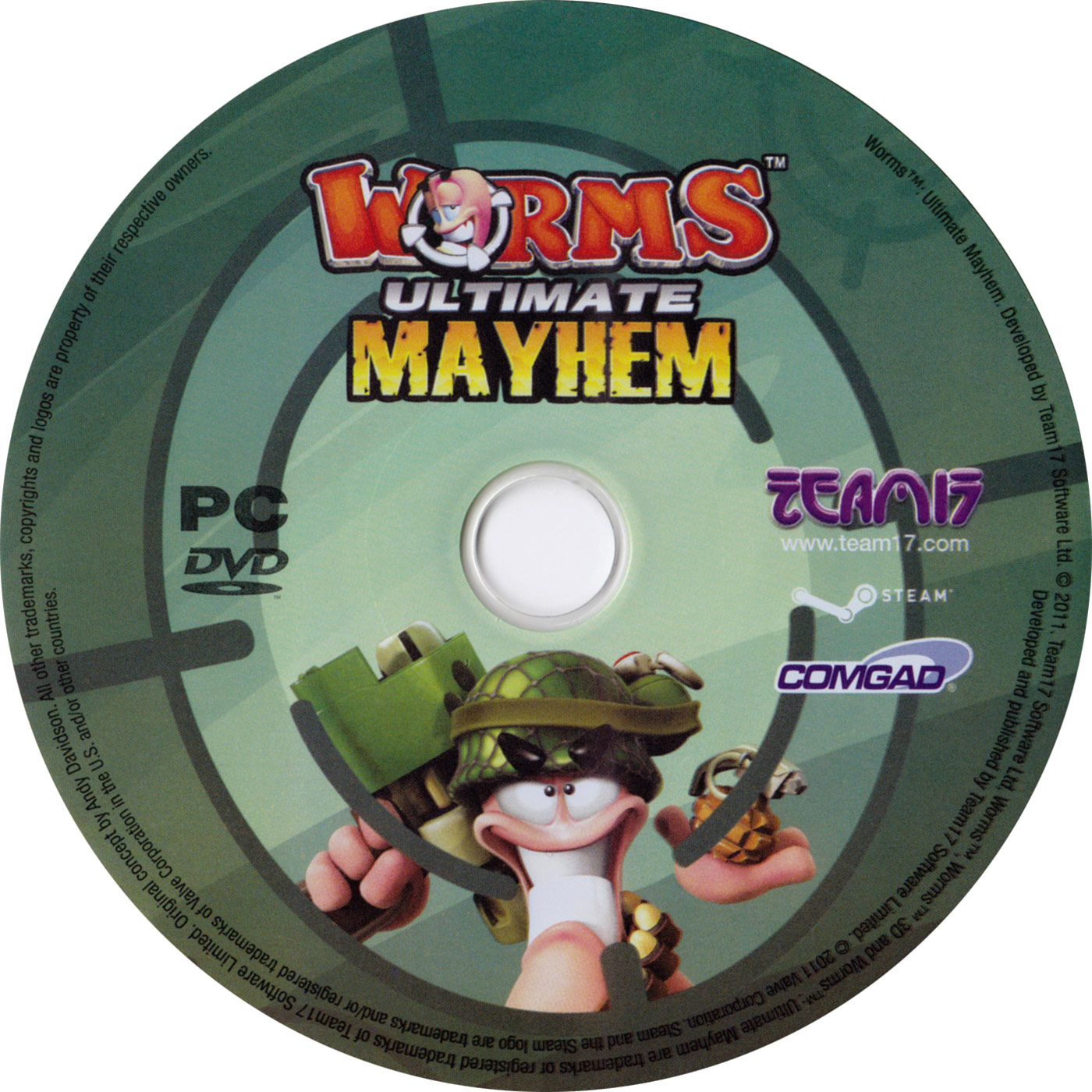 Worms: Ultimate Mayhem - CD obal