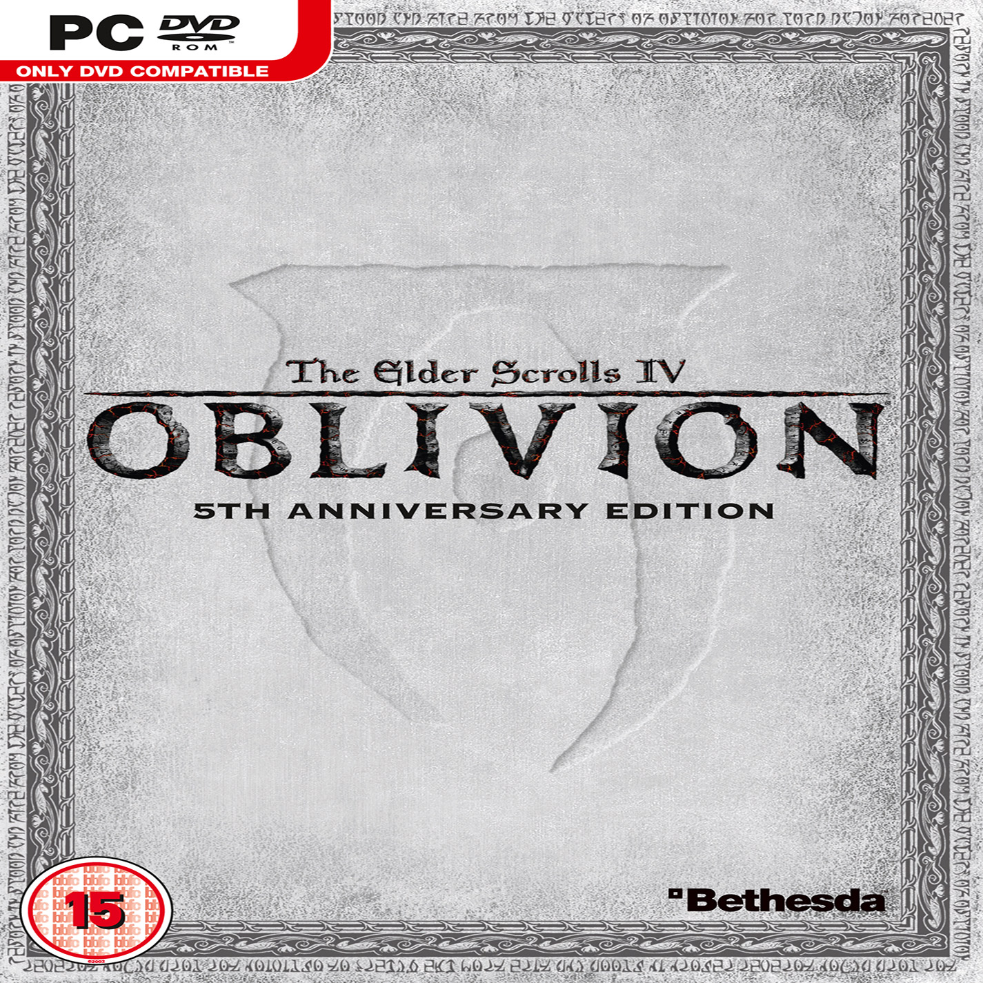 The Elder Scrolls IV: Oblivion (5th Anniversary Edition) - pedn CD obal