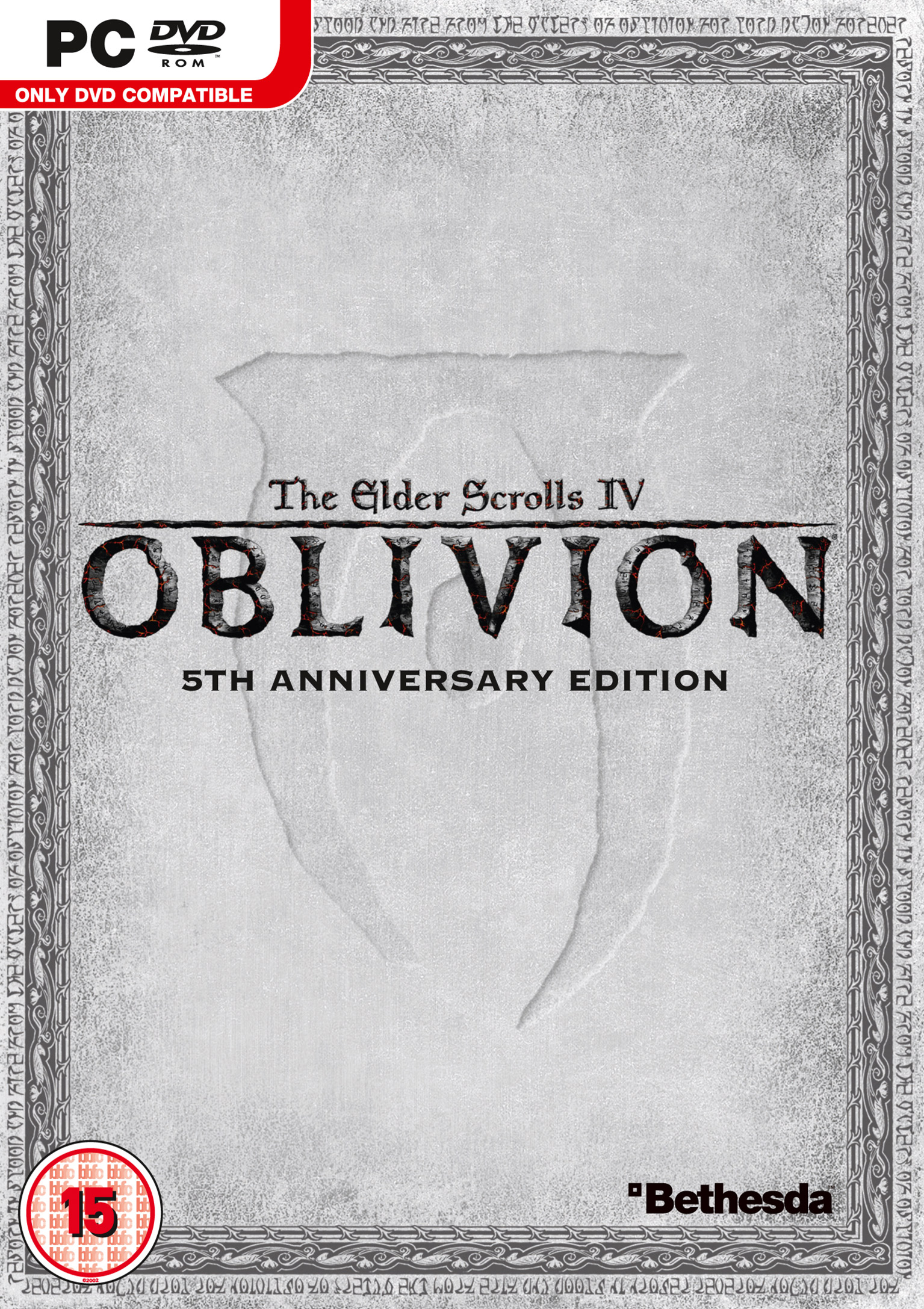 The Elder Scrolls IV: Oblivion (5th Anniversary Edition) - pedn DVD obal