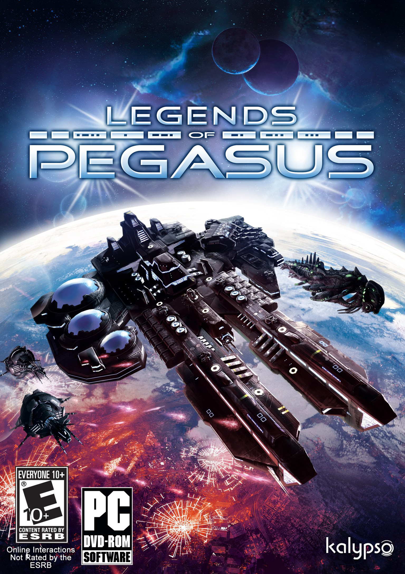 Legends of Pegasus - pedn DVD obal
