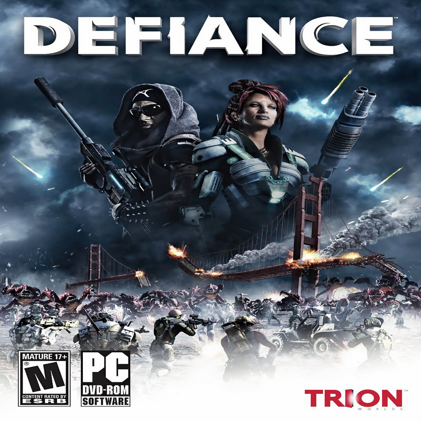 Defiance - pedn CD obal