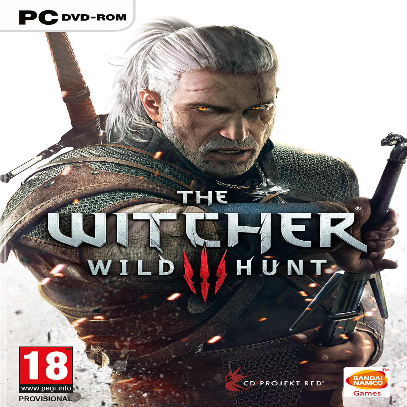 The Witcher 3: Wild Hunt - pedn CD obal