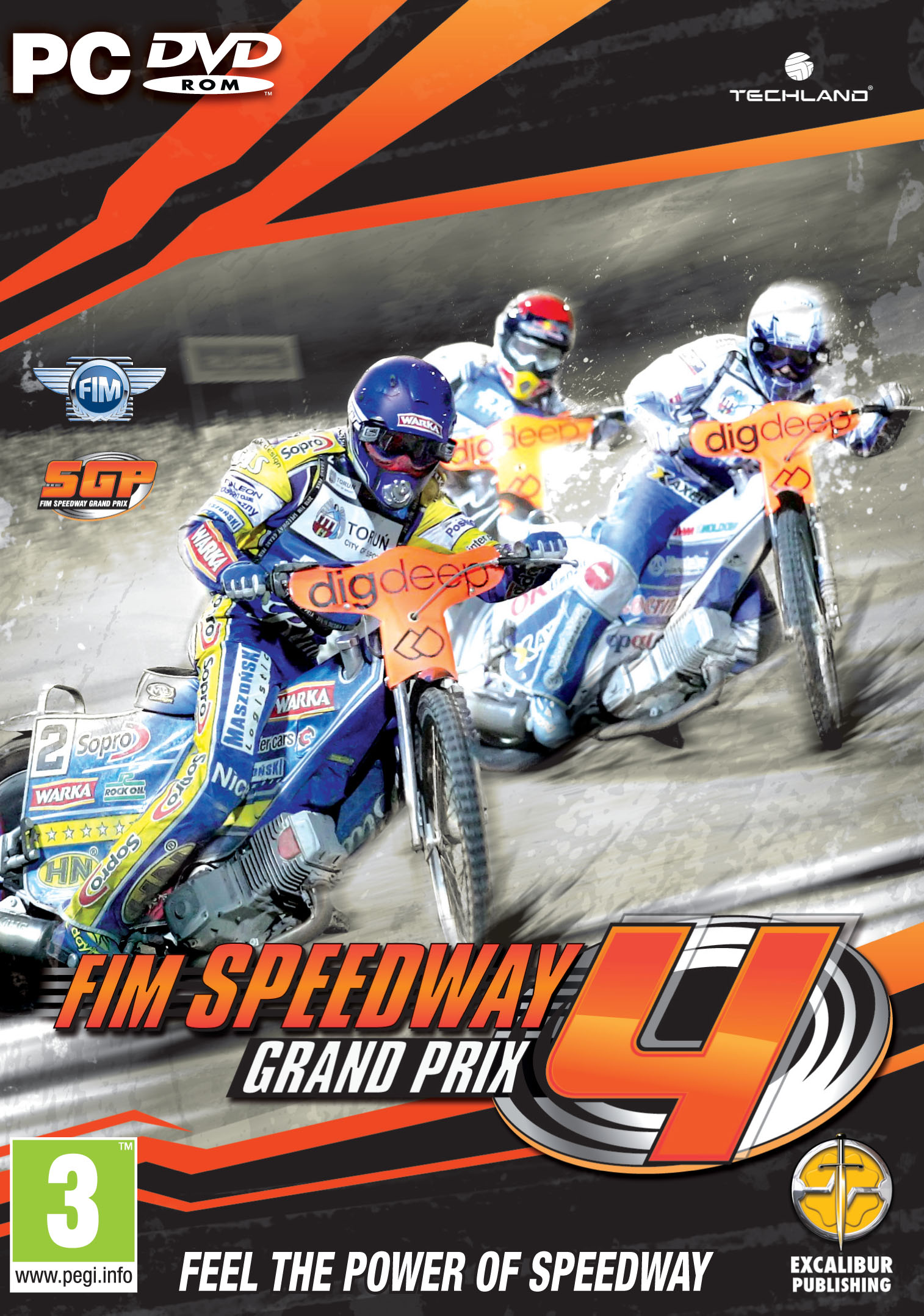 FIM Speedway Grand Prix 4 - pedn DVD obal