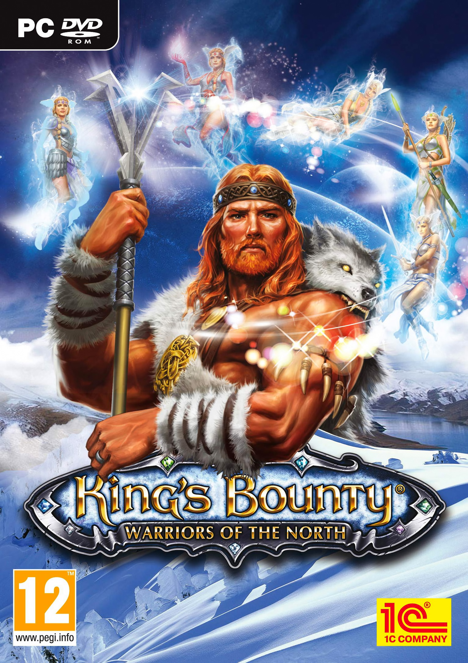 King's Bounty: Warriors of the North - pedn DVD obal