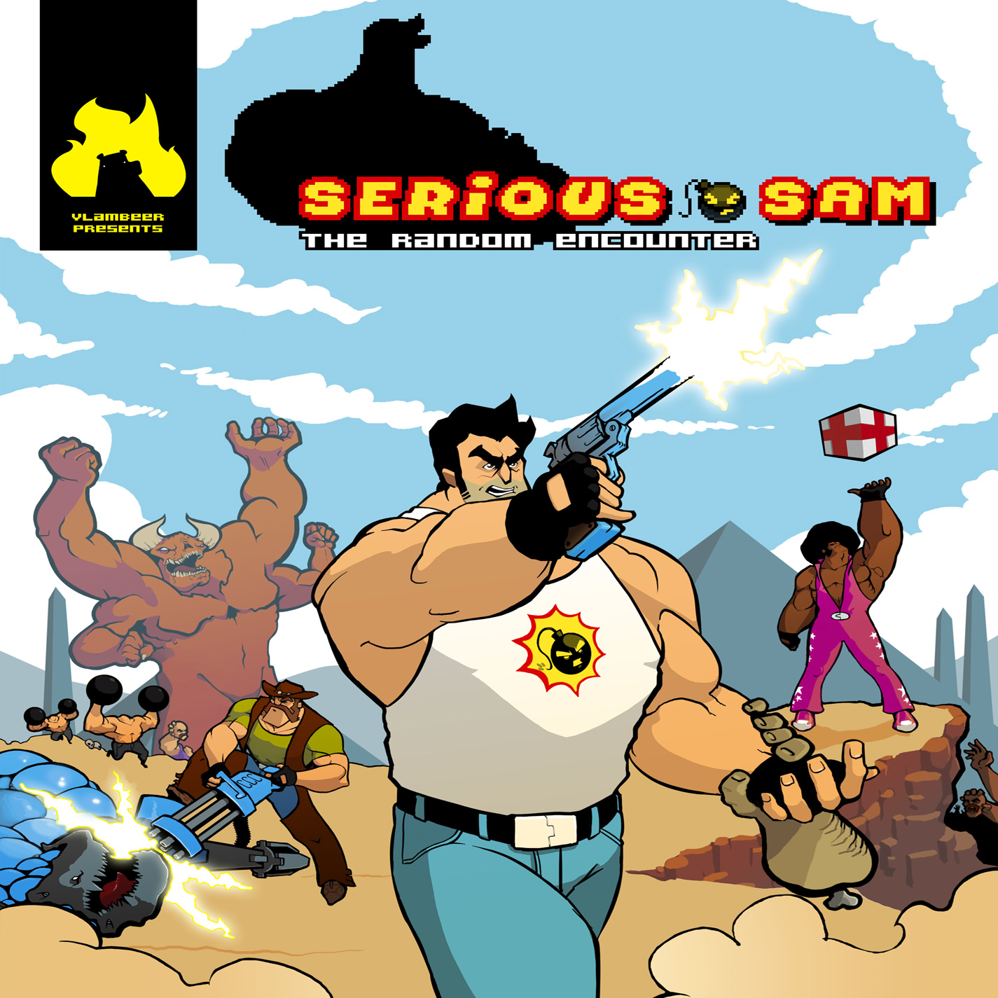 Serious Sam: The Random Encounter - pedn CD obal