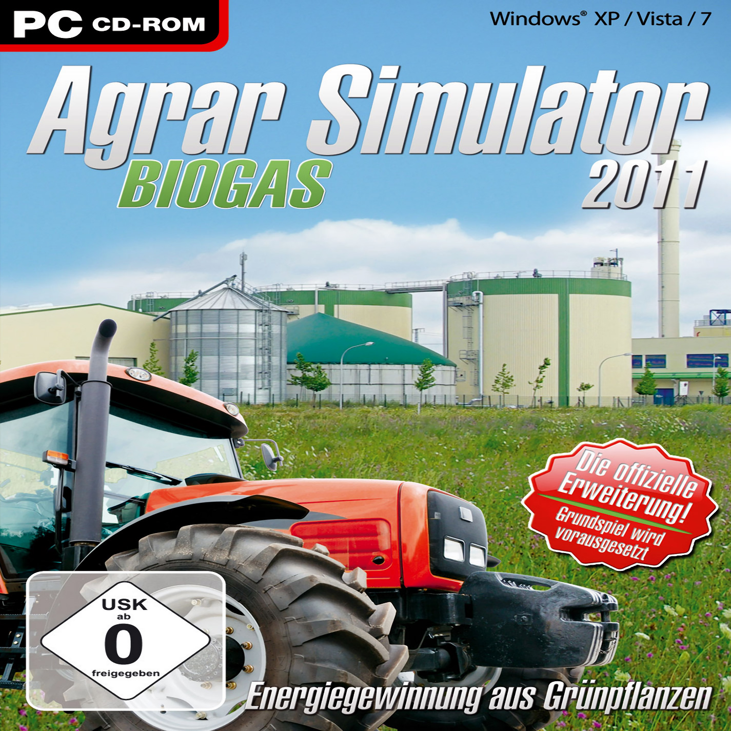 Agrar Simulator 2011: Biogas Add-on - pedn CD obal