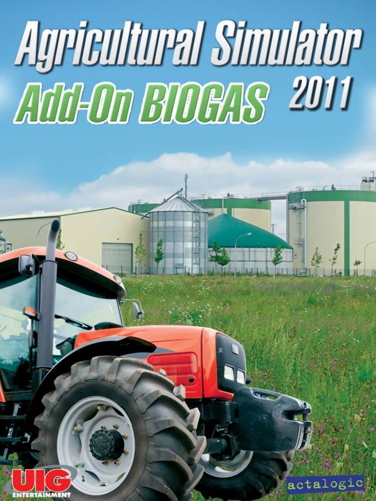 Agrar Simulator 2011: Biogas Add-on - pedn DVD obal 2