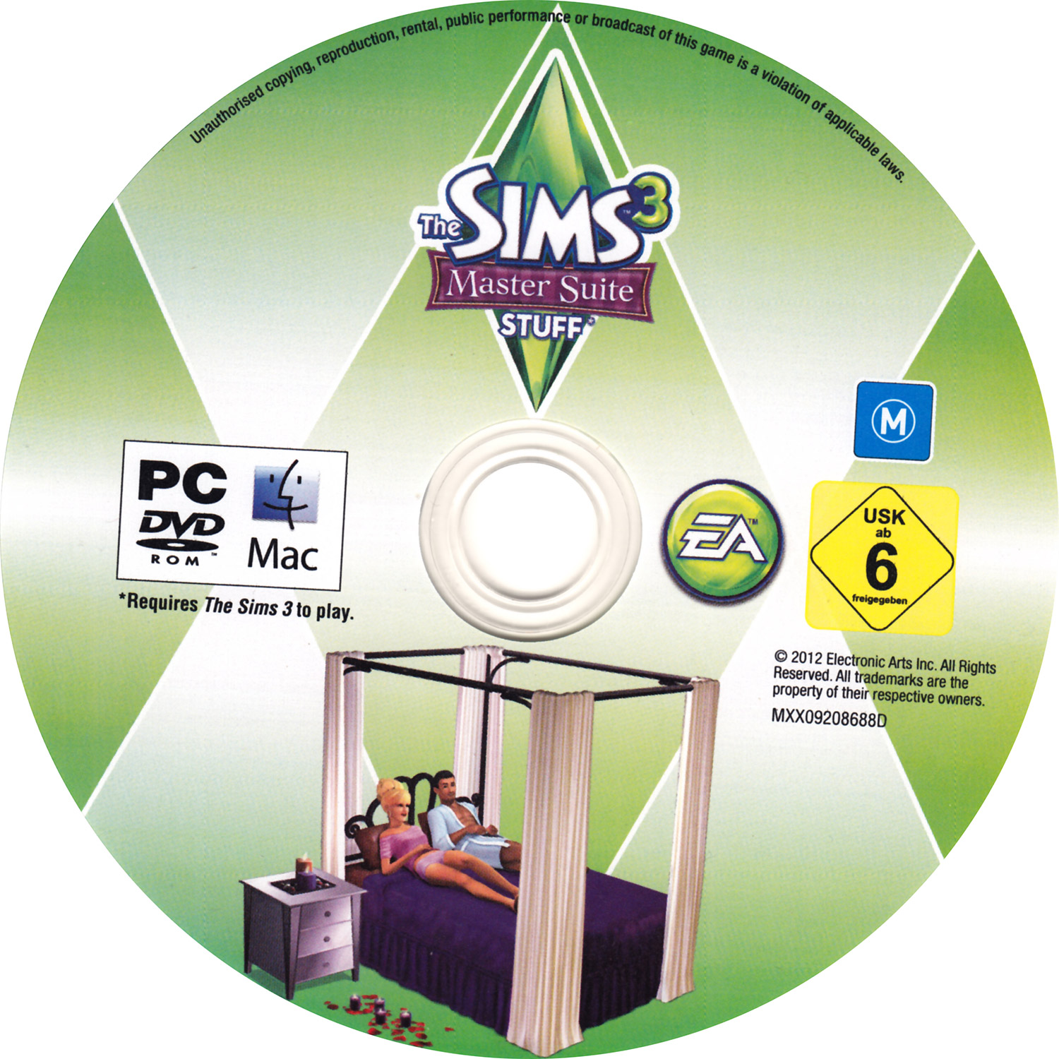 The Sims 3: Master Suite Stuff - CD obal
