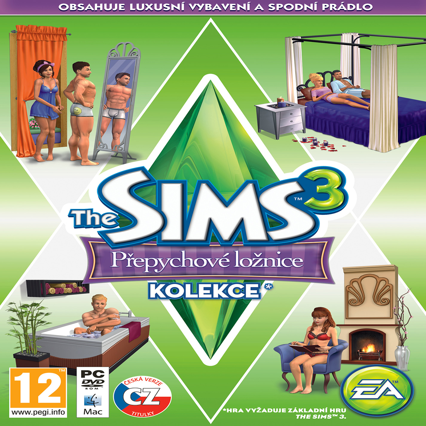 The Sims 3: Master Suite Stuff - pedn CD obal 2