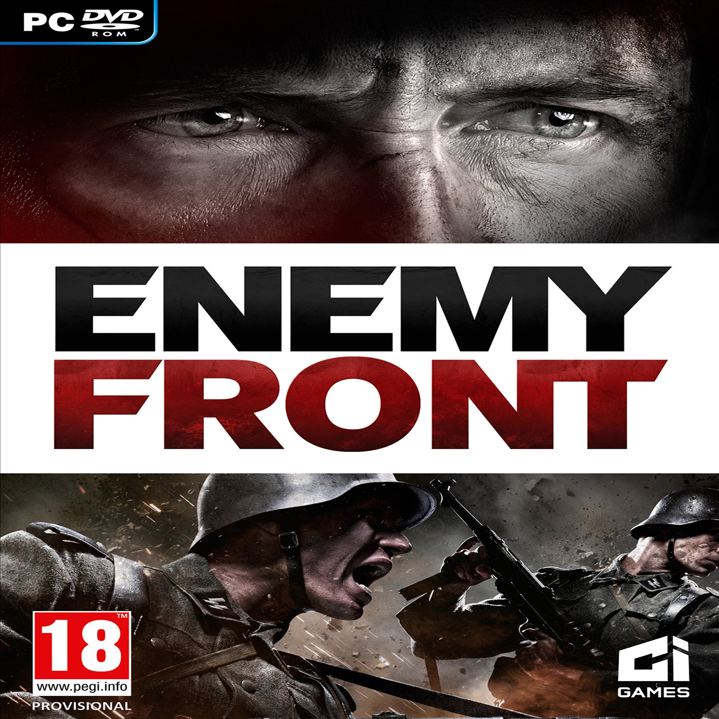 Enemy Front - pedn CD obal