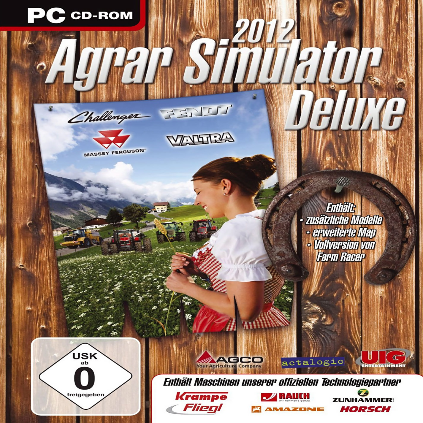 Agrar Simulator 2012 - pedn CD obal