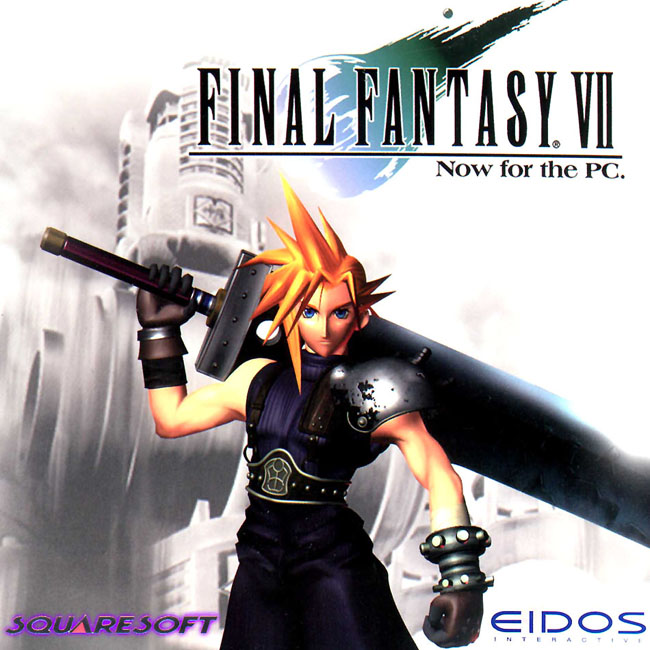 Final Fantasy VII - pedn CD obal