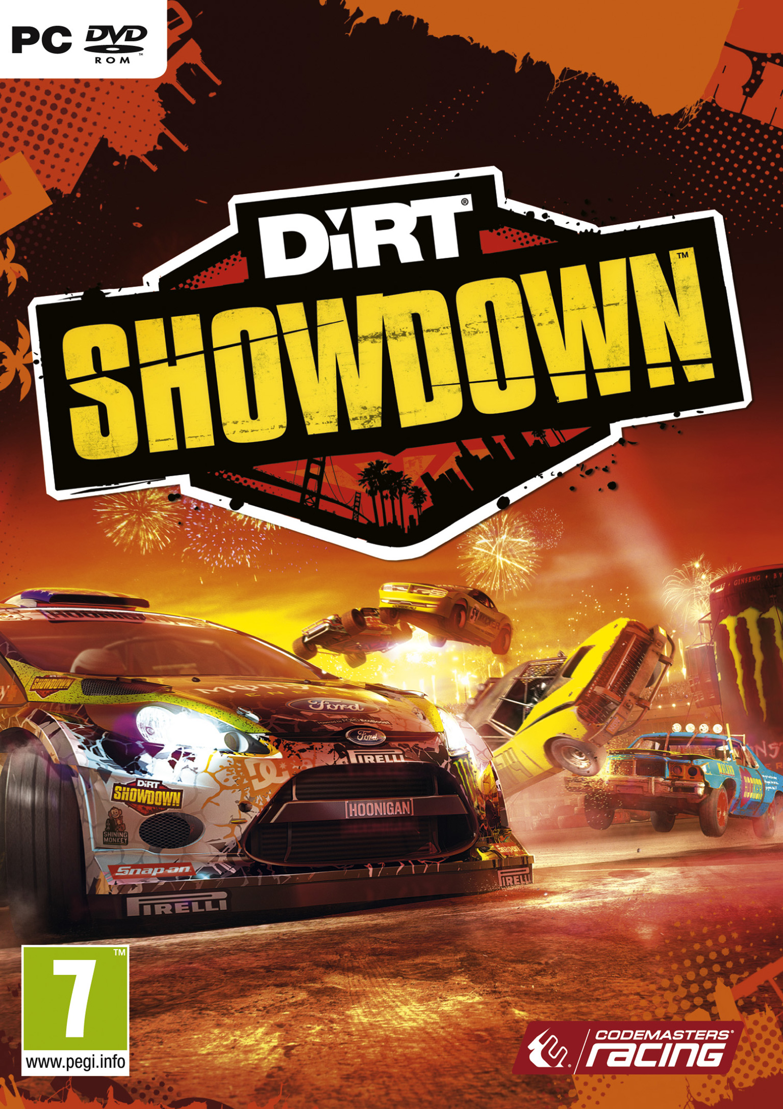 DiRT Showdown - pedn DVD obal