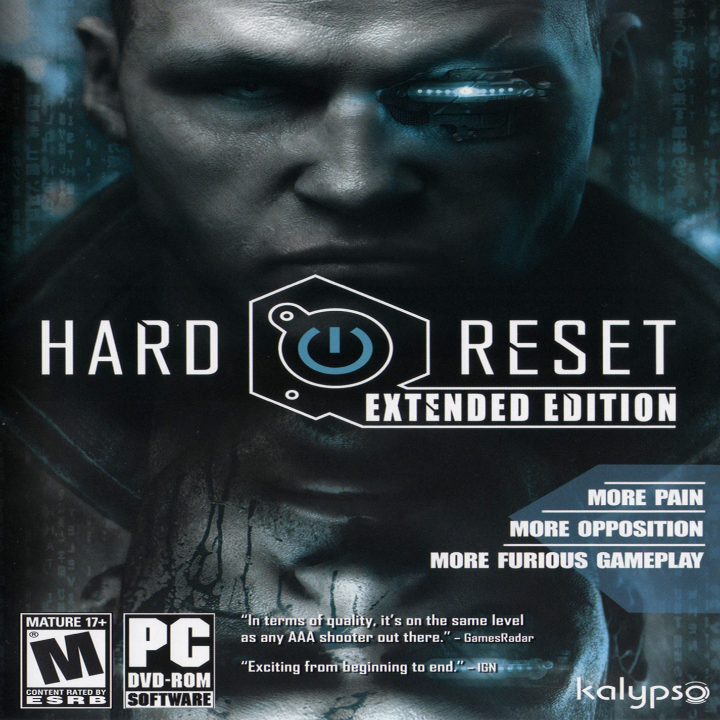 Hard Reset: Extended Edition - pedn CD obal