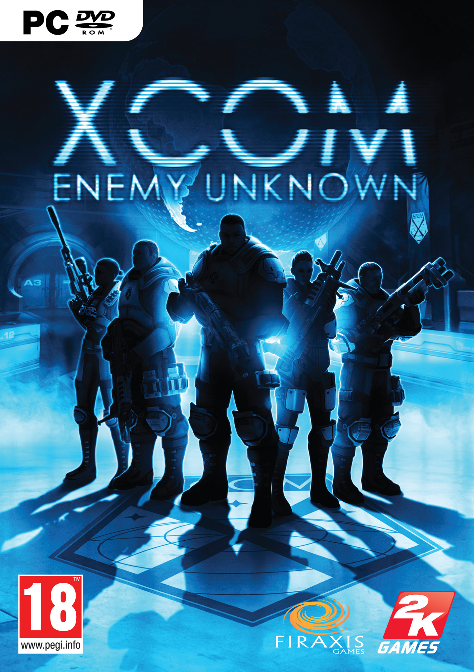 XCOM: Enemy Unknown - pedn DVD obal