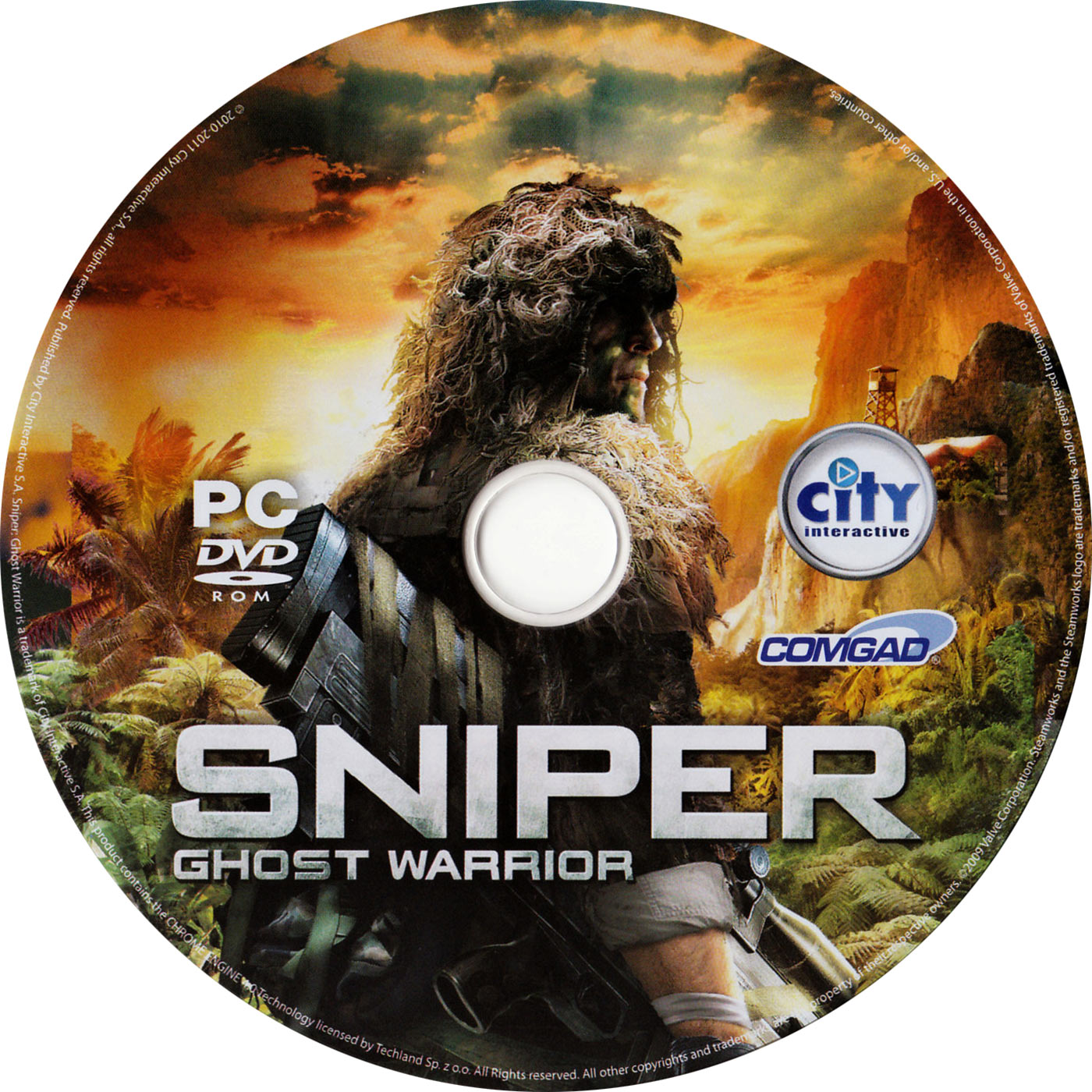 Sniper: Ghost Warrior - Gold Edition - CD obal