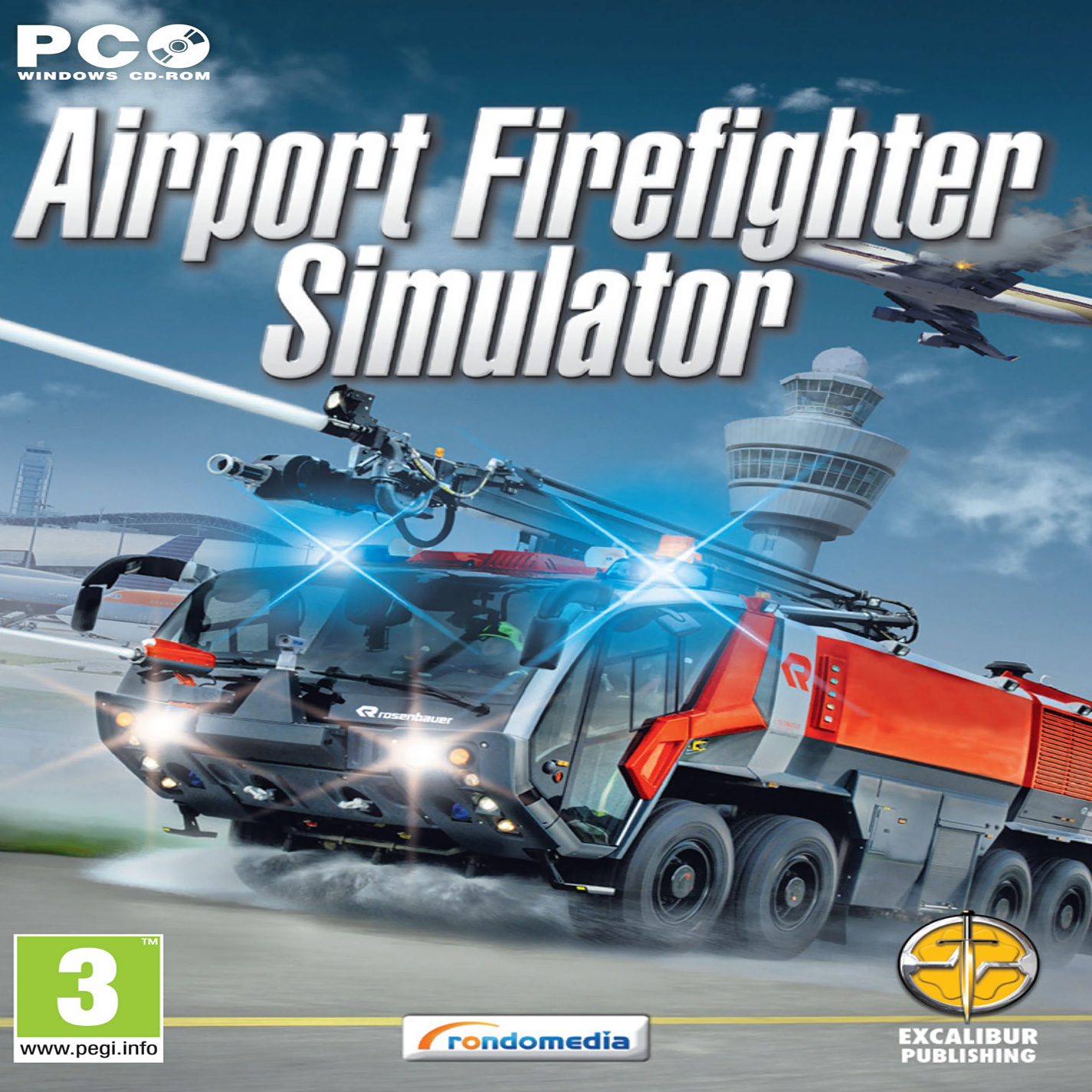 Airport Firefighter Simulator - pedn CD obal