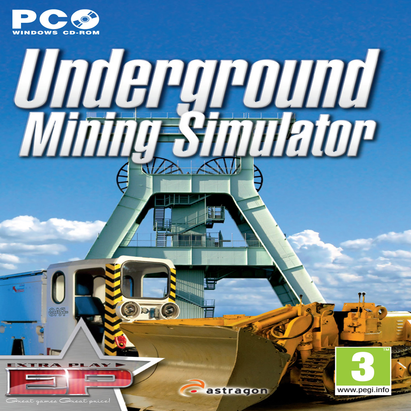 Underground Mining Simulator - pedn CD obal