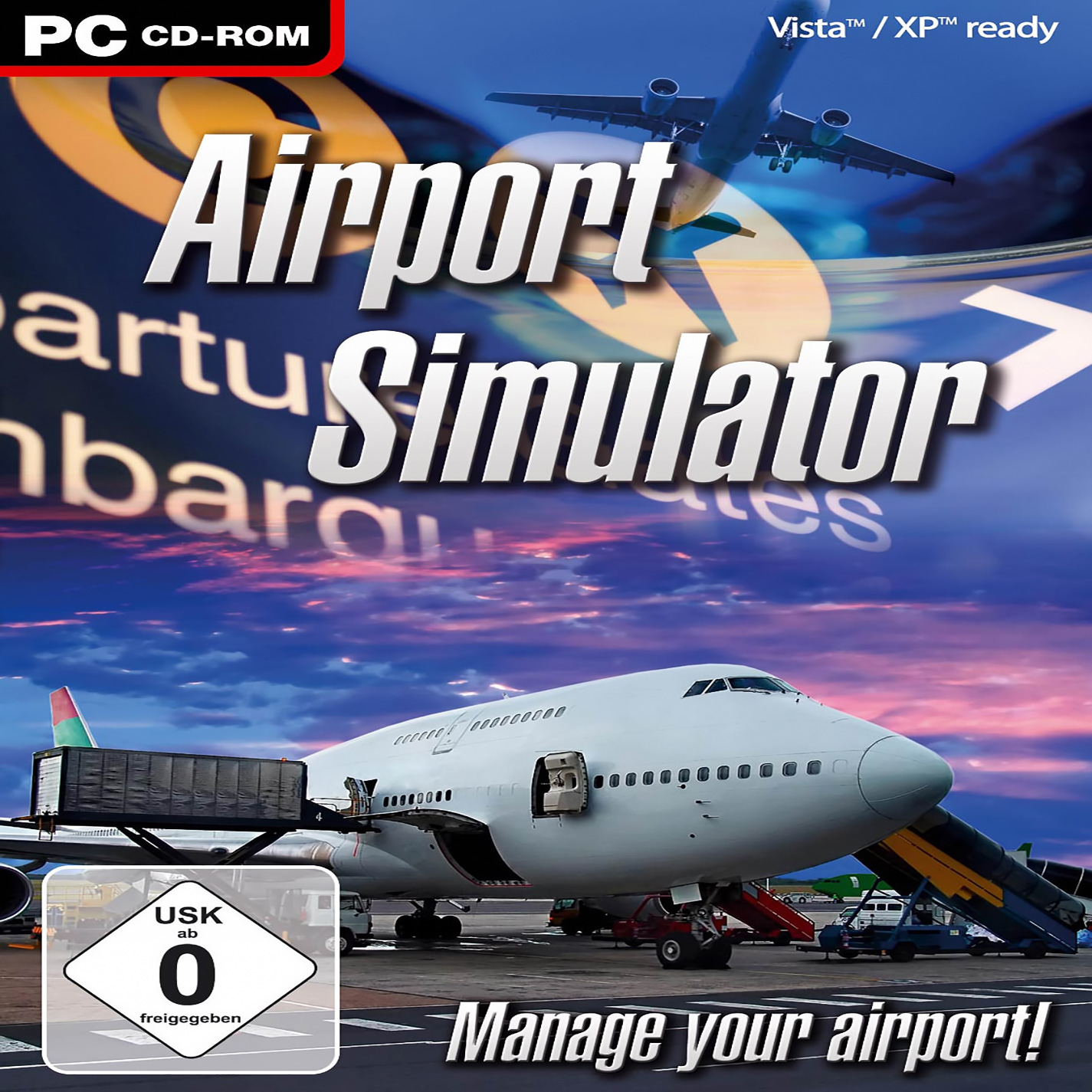 Airport Simulator - pedn CD obal