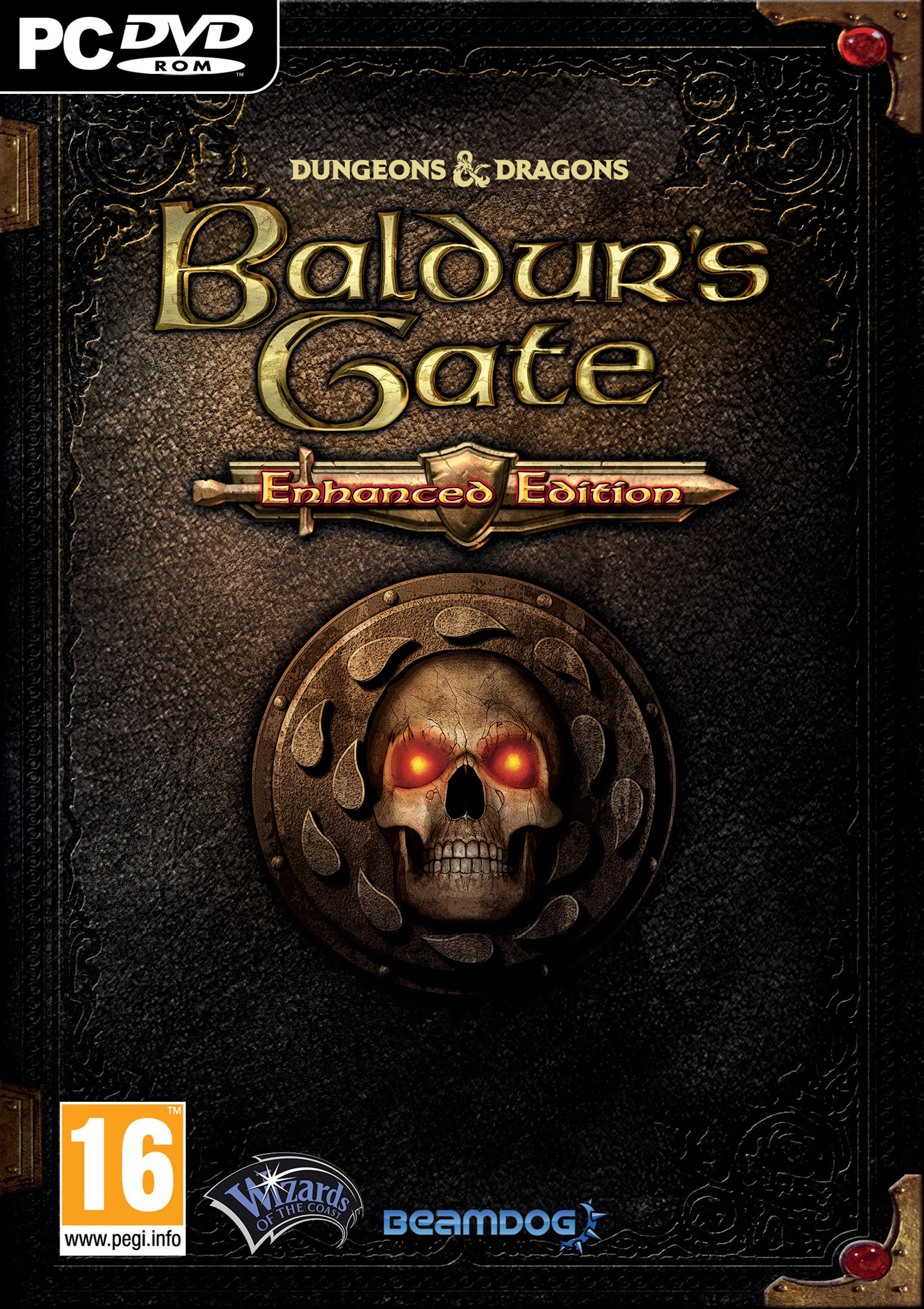 Baldur's Gate: Enhanced Edition - pedn DVD obal