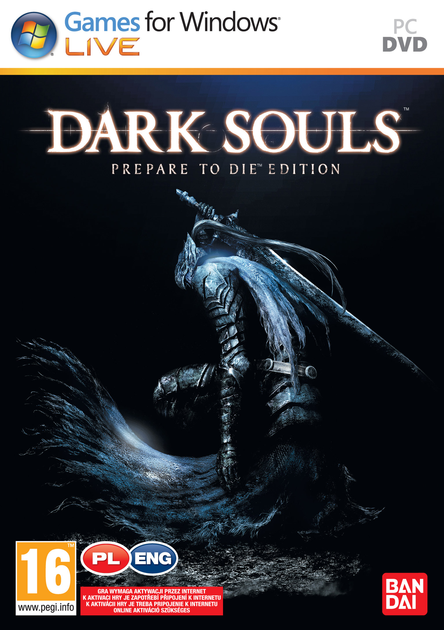 Dark Souls: Prepare To Die Edition - pedn DVD obal