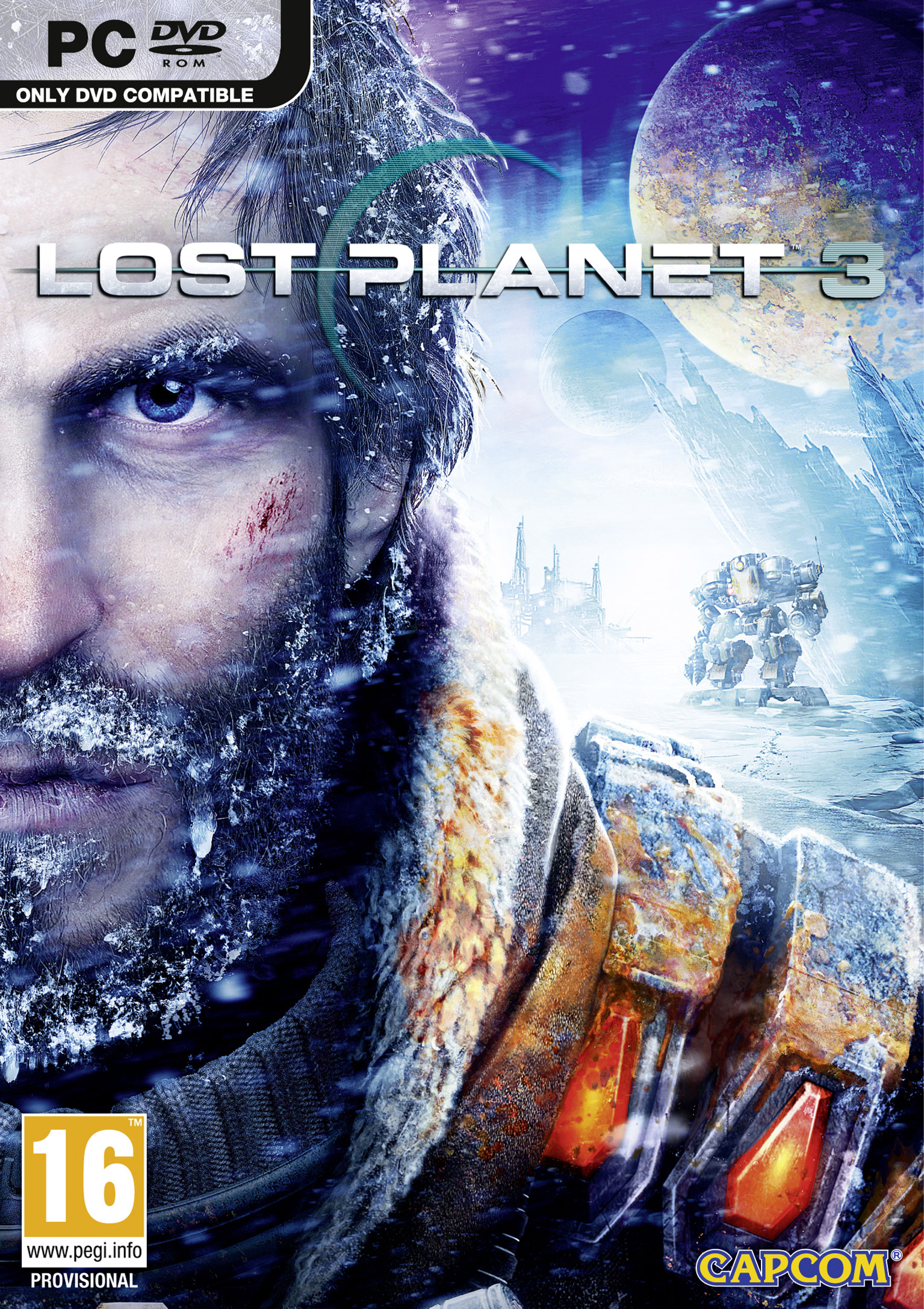 Lost Planet 3 - pedn DVD obal