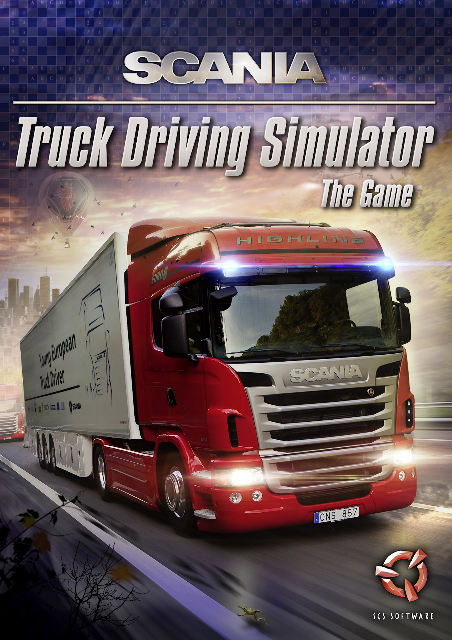 Scania Truck Driving Simulator - The Game - pedn DVD obal