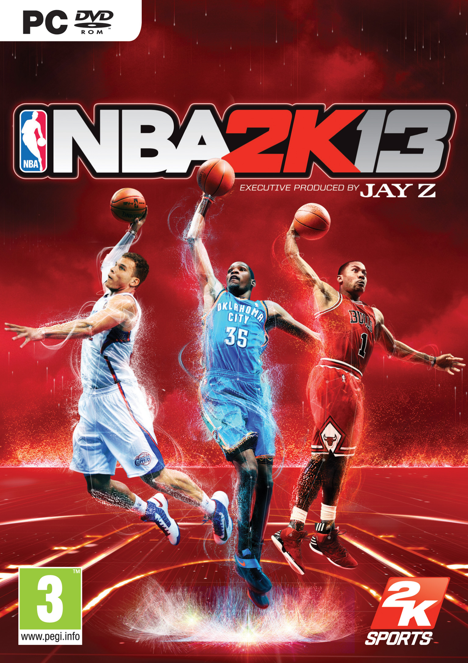 NBA 2K13 - pedn DVD obal