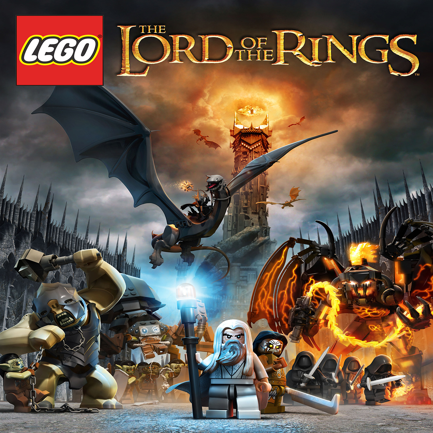 LEGO The Lord of the Rings - pedn CD obal 2